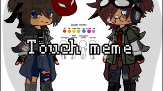 Touch memeNoah x MichaelPast  Futuregacha [upl. by Deane]