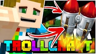 Minecraft  WE GOT A JETPACK TIME TO FLY  Troll Craft [upl. by Jaban]