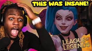 Arcane Fan Reacts to All League of Legends Cinematics [upl. by Ellga]