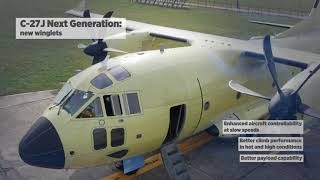 C27J Next Generation II Pilot Aircraft Tour [upl. by Neelon]