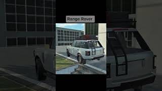 Range Rover car challanger Indian vehicle simulator 3D game shortsfeed youtubeshorts viralvideos [upl. by Oah479]