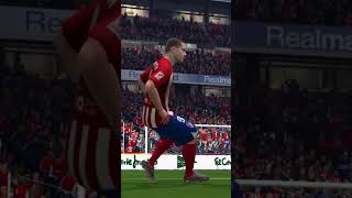 Atletico Madrid vs Real Madrid  La Liga 2024  Football Shorts Highlights  FC 24 shorts [upl. by Krasner]