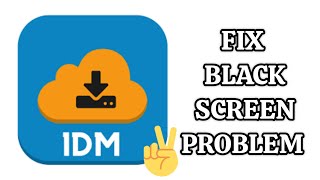 Fix 1DM App Black Screen Problem TECH SOLUTIONS BAR [upl. by Annaihr]