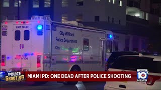 Miami PD 1 dead in police shooting [upl. by Giddings]