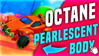 HOW TO GET A COLORED PEARLESCENT OCTANERocket League [upl. by Gentes179]