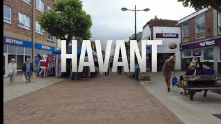 Havant Hampshire UK Town Centre Walking Tour [upl. by Silverman667]