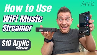 How to Use Wireless Music Streamer Arylic S10  Setup amp Review 2022 [upl. by Lamahj]