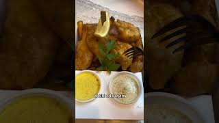 MAKAN DI RESTAURANT GORDON RAMSAY FISH amp CHIPS NEW YORK AMERIKA⁉️🇺🇸😱 shorts [upl. by Ettezyl]