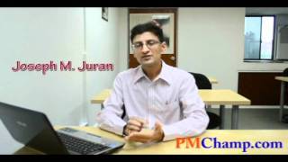 Quality Management Theories for PMP Exam  Joseph Juran [upl. by Sloan]