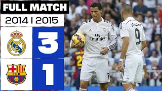 Real Madrid vs FC Barcelona 31 20142015 PARTIDO COMPLETO [upl. by Enenstein308]