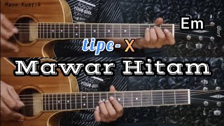 MAWAR HITAM  TIPE X  Gitar Cover  Drum  Instrumen  Chord Gitar [upl. by Ahk]