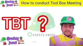 How to conduct toolbox talk TBT in hindi  safetyofficer safetyjaruri toolbox tbtchallenge [upl. by Iong]