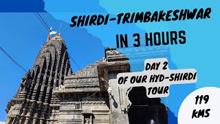 Shirdi to Trimbakeshwar  Trimbakeshwar Shiva Temple  Jyotirling Darshan  Brahmagiri hills [upl. by Ciccia]