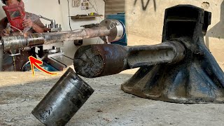 Effective process  How Nimble Mechanic Repaired Emergency A Broken Suspension Trunnion Shaft… [upl. by Yenot]