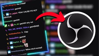 How To Add Twitch Chat To OBS Studio 2024 Guide [upl. by Nared994]