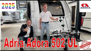 Adria Adora 502 UL modeljaar 2025 [upl. by Garrick494]