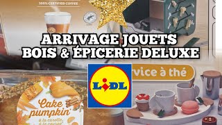 🛒ARRIVAGE LIDL JOUETS BOIS🎁 ÉPICERIE DELUXE POUR NOËL 🎄amp JOURNÉE A LA MER DE SABLE ✨️ [upl. by Arot]