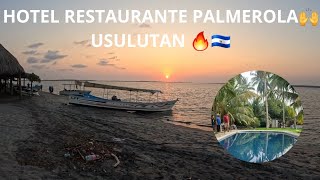 HOTEL RESTAURANTE PALMEROLA EN LA BAHIA DE JIQUILISCO USULUTAN🔥🇸🇻 [upl. by Fenton]