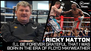 quotIll be forever gratefulquot Ricky Hatton on his boxing legacy and his fight with Floyd Mayweather [upl. by Onaled]