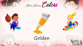 Learn Colors Name In English  Color Videos For Kids  Learn to write colors name for Kids [upl. by Rettuc121]