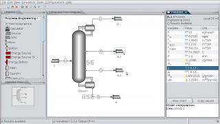 Distillation column with sidestreams process simulation [upl. by Ater]