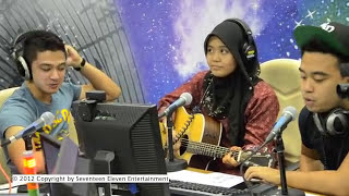 Sleeq ft Najwa Latif  Untuk Dia akustik  Live  MuzikFm [upl. by Scevour817]