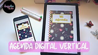 Agenda Digital vertical para celular y tableta  Angielee Studio [upl. by Netsriik]