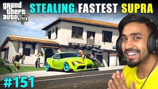 I STOLE SUPRA FROM MAFIA HOUSE  GTA 5 GAMEPLAY 151 [upl. by Ynehpets]