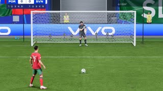 EA Portugal vs Slovenia Penalty Shootout [upl. by Carolle]