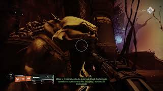 Calus quotMilos la primera bestia de guerra de Caiatlquot  Patrulla Contemplar Destiny 2 [upl. by Dodge]