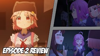 Gakkou Gurashi がっこうぐらし！ Episode 2 Review  AYE AOTS Contender [upl. by Chicoine]