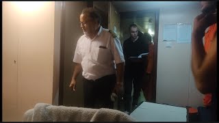 Room Inspection by Captain on board ship  Merchant Navy Vlog [upl. by Rezal]