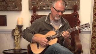 Andy Mackenzie tests Paul Bretts Viator Travel Guitar [upl. by Dias]