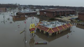 Watseka IL Flooding 12302015 [upl. by Gombosi]