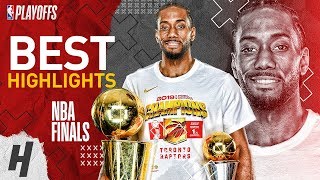 Kawhi Leonard Full MVP Series Highlights vs Warriors  2019 NBA Finals [upl. by Acinorev13]