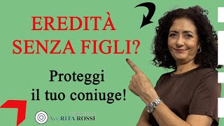 Coniugi senza figli a chi va leredità [upl. by Yelyr]