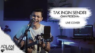 Aku Masih Seperti yang Dulu  Dian Piesesha Video Lirik  Adlani Rambe Live Cover [upl. by Ahsetel660]