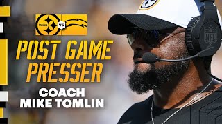 Coach Mike Tomlin Postgame Press Conference Week 3 vs Chargers  Pittsburgh Steelers [upl. by Rosita]