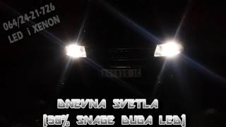 AUDI A3 xenon led projektoridnevna svetla [upl. by Lemkul441]