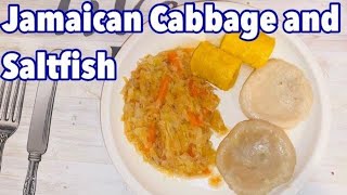 Jamaican Steam Cabbage and Saltfish Shorts Shortsfired [upl. by Rosabella462]