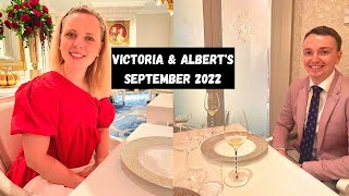 We dined at VICTORIA AND ALBERTS  Queen Victoria Room at the Grand Floridian Walt Disney World [upl. by Buckels]