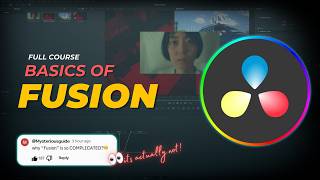 Davinci Resolve FUSION for Beginners  Complete Course in Hindi [upl. by Virginia669]