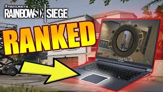 RANKED Rainbow Six Siege but with a trackpad [upl. by Moynahan118]