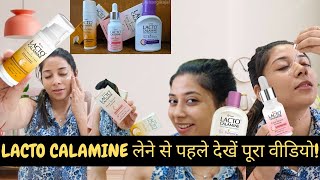 LACTO CALAMINE PRODUCTS REVIEW AND DEMO  lacto calamine Anti Blemish cream [upl. by Enirolf]