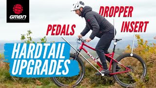 5 Of The Best Upgrades You Can Make To Your Hardtail  Beginner MTB Tips [upl. by Nuhsed]