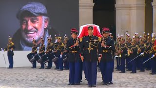 JeanPaul Belmondo  hommage aux Invalides Ennio Morricone  Chi Mai [upl. by Enrobyalc]