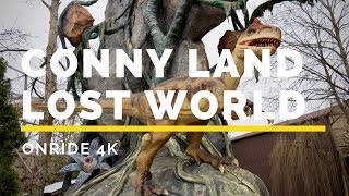 Conny Land  Lost World Onride 4K  2018 Version [upl. by Lerim]