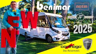 Nouveautés CampingCars 2025  Découvrez la Collection Benimar et Plus Encore [upl. by Baillie]