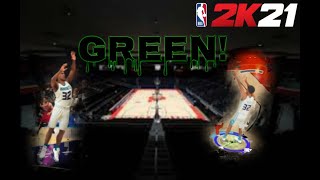 My Career nba 2K21 playing with my main build Offense initiator 2KCommunity MyCareer nba2k21 [upl. by Ylrebmik]