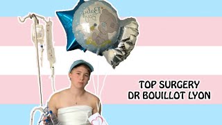 Mammectomie Dr Bouillot post op Top surgery FTM FRANÇAIS TRANSGENRE 🔪 Crazyden [upl. by Morrell]